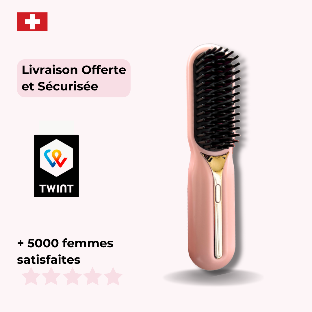 HairLiss Lisseur Portable 3-en-1